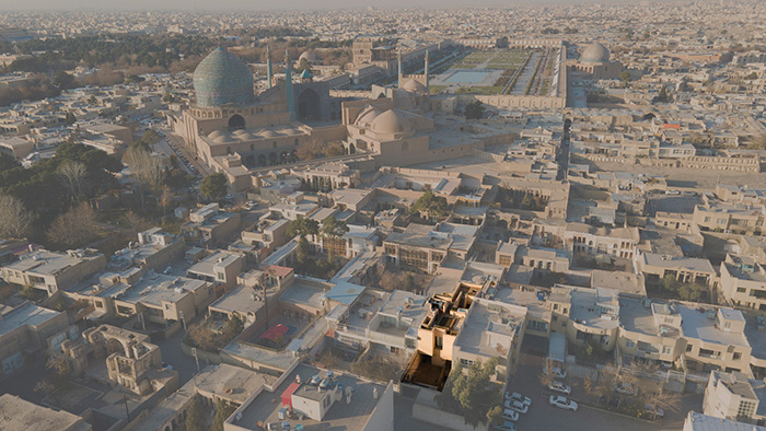 خانه آبان در مجاورت مسجد امام اصفهان