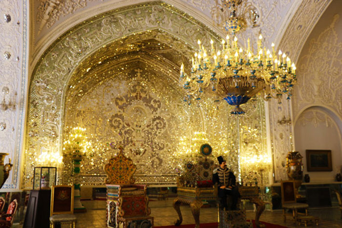 طلاکاری در کاخ گلستان طلاکاری در کاخ گلستان