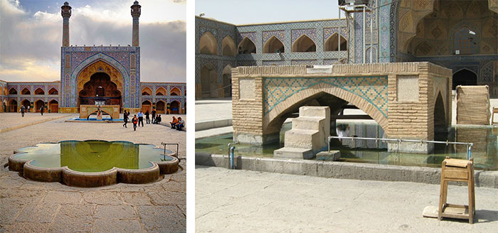صحن مسجد جامع اصفهان صحن مسجد جامع اصفهان