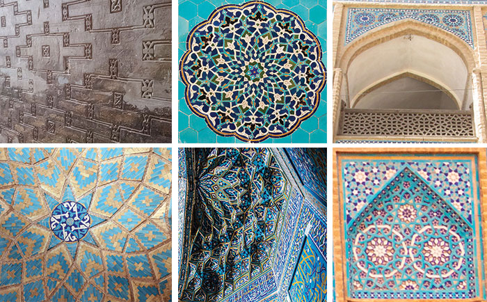تزئینات مسجد جامع یزد