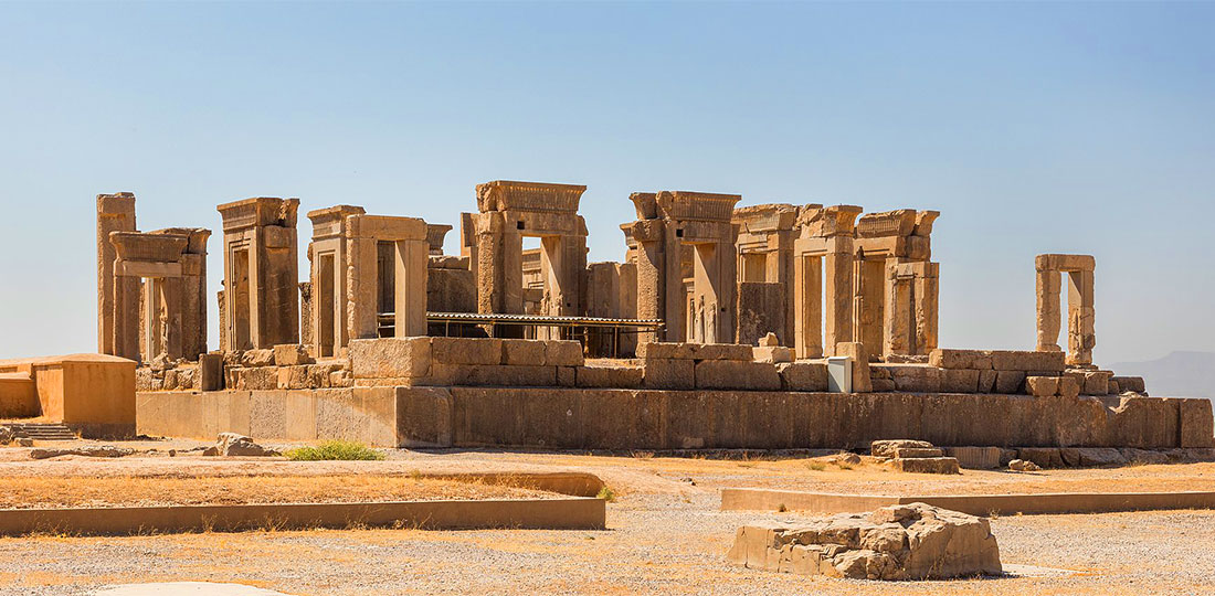 معماری تخت جمشید + پاورپوینت