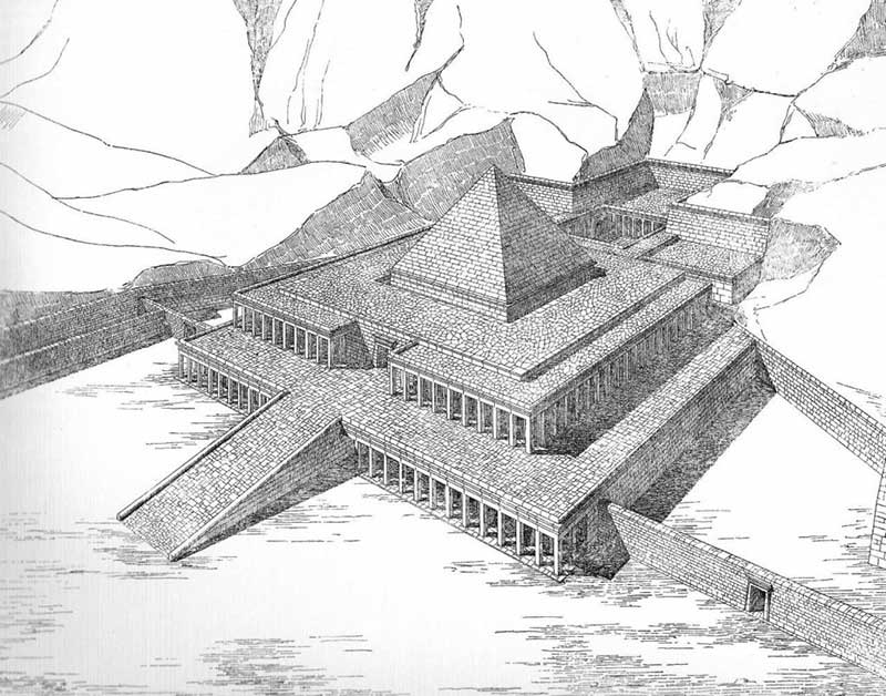 معبد منتوحوتب مصر